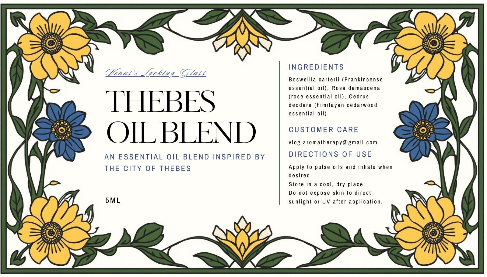 Thebes Oil Blend